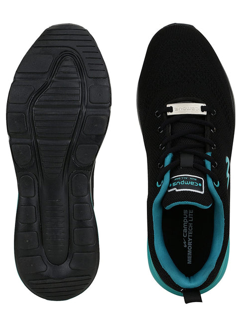 FLYING FURY Black Men's Casual Shoes